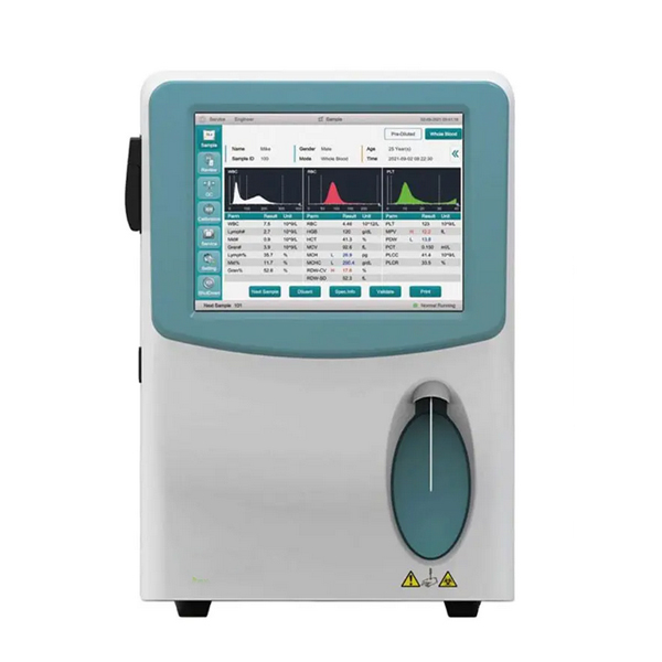 Hematology analyzer 3 part cbc blood test machine